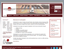 Tablet Screenshot of centrepoint.ch